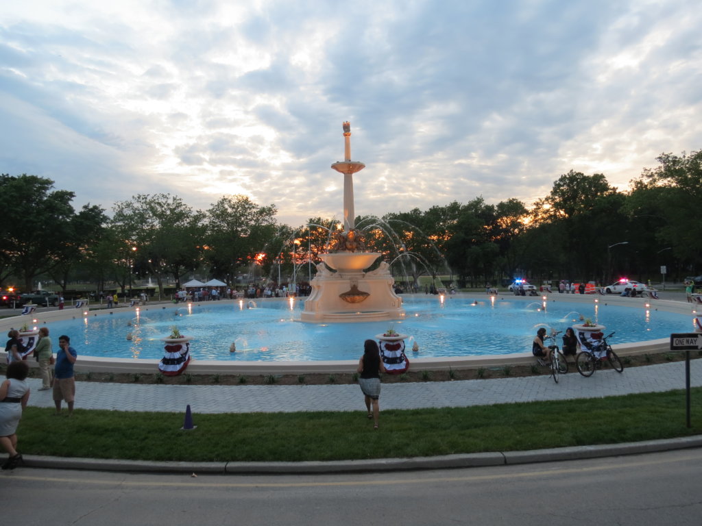 Lincoln Park Fountain Nicholson and Galloway